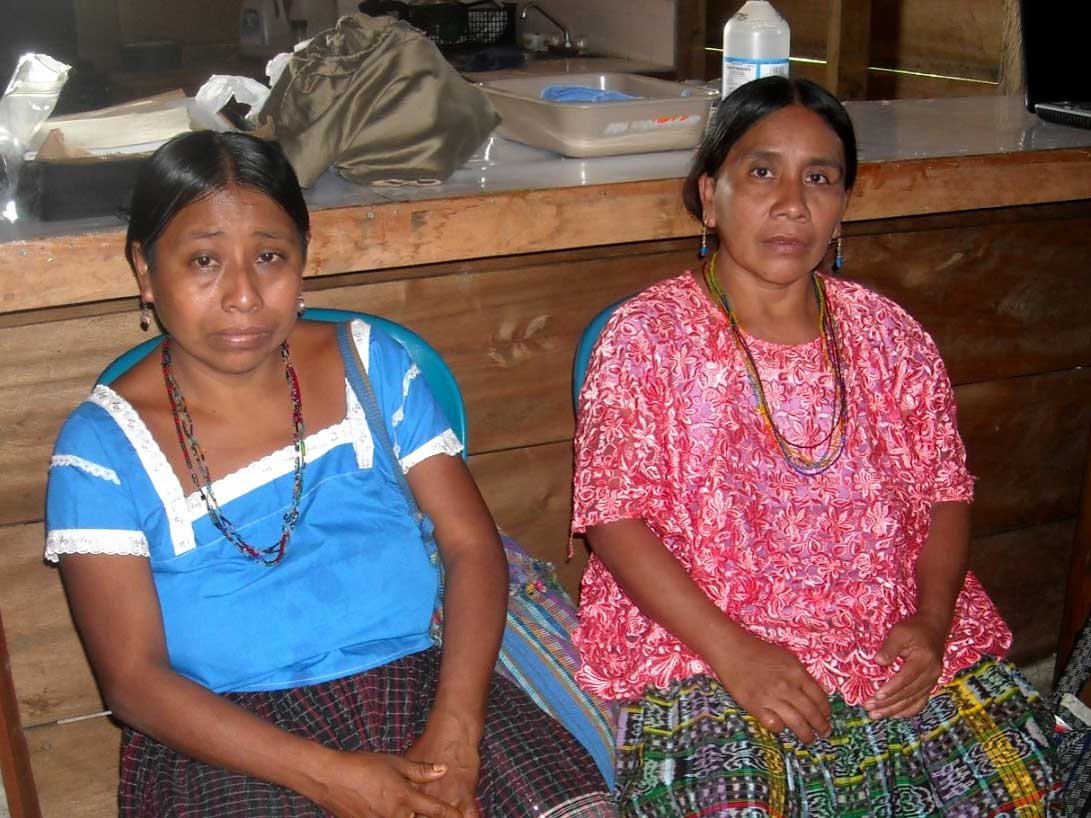 Two Guatemalan midwives